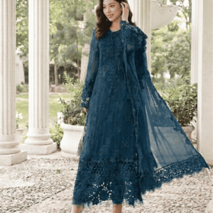 Maria B. Ummer Chikankari Suit