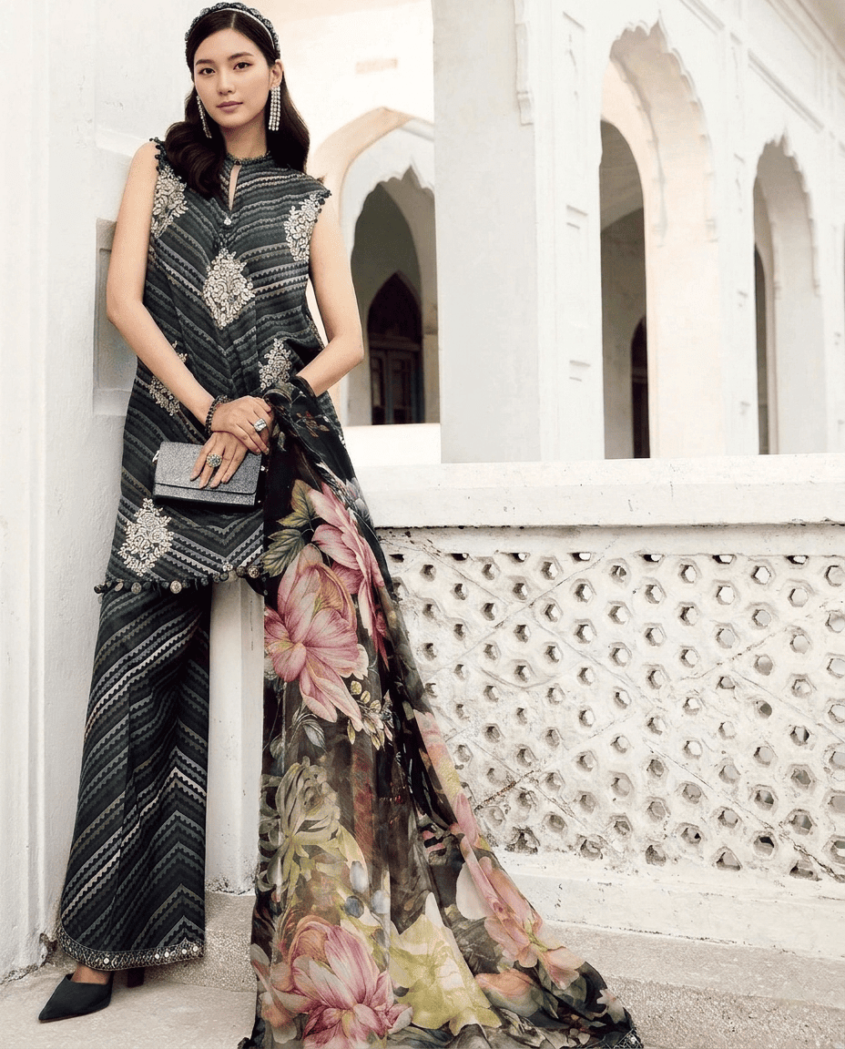 Maria B. Aurelia Lawn Suit