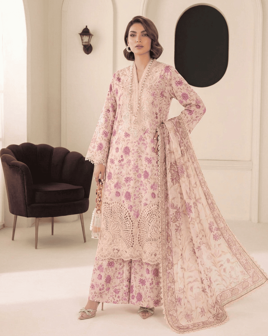 Maria B. Verona Lawn Suit - Image 2