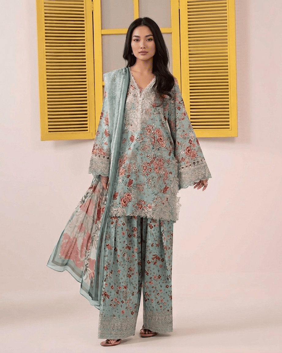 Maria B. Amora Lawn Suit