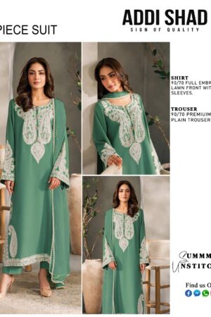 Embroidered 2 Piece Lawn Suit
