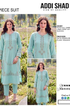 Embroidered 2 Piece Lawn Suit