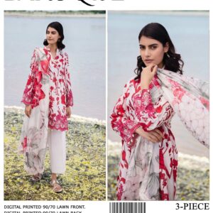 Baroque Digital Print 3 Piece Suit