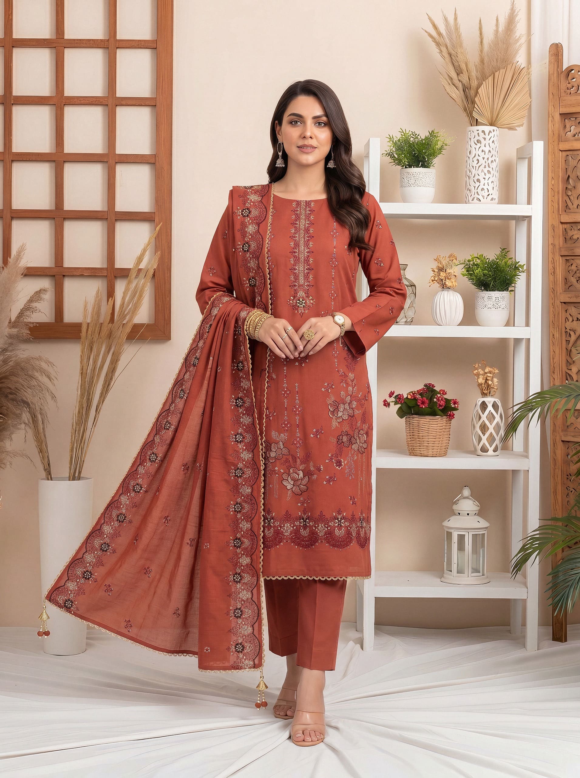 Embroidered Suit — ES-501 - Image 4
