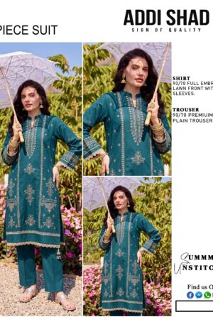 Embroidered 2 Piece Lawn Suit