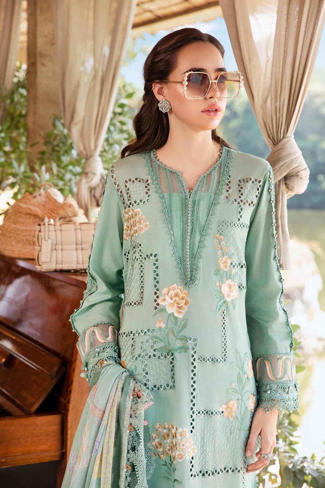 Maria.B Digital Print 3 Piece Lawn Suit - Image 2