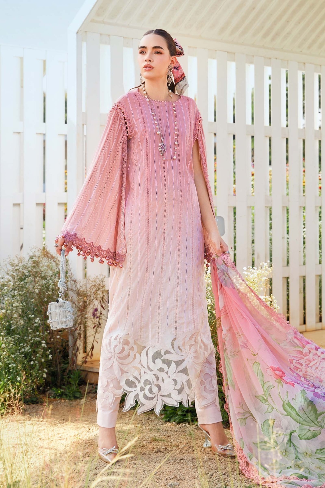 Maria.B Digital Print 3 Piece Lawn Suit