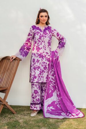 Baroque Bana Doria 3PC Printed Suit