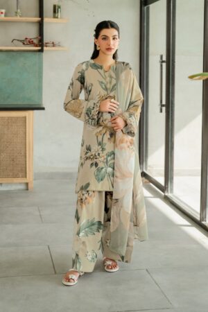 Baroque Bana Doria 3PC Printed Suit