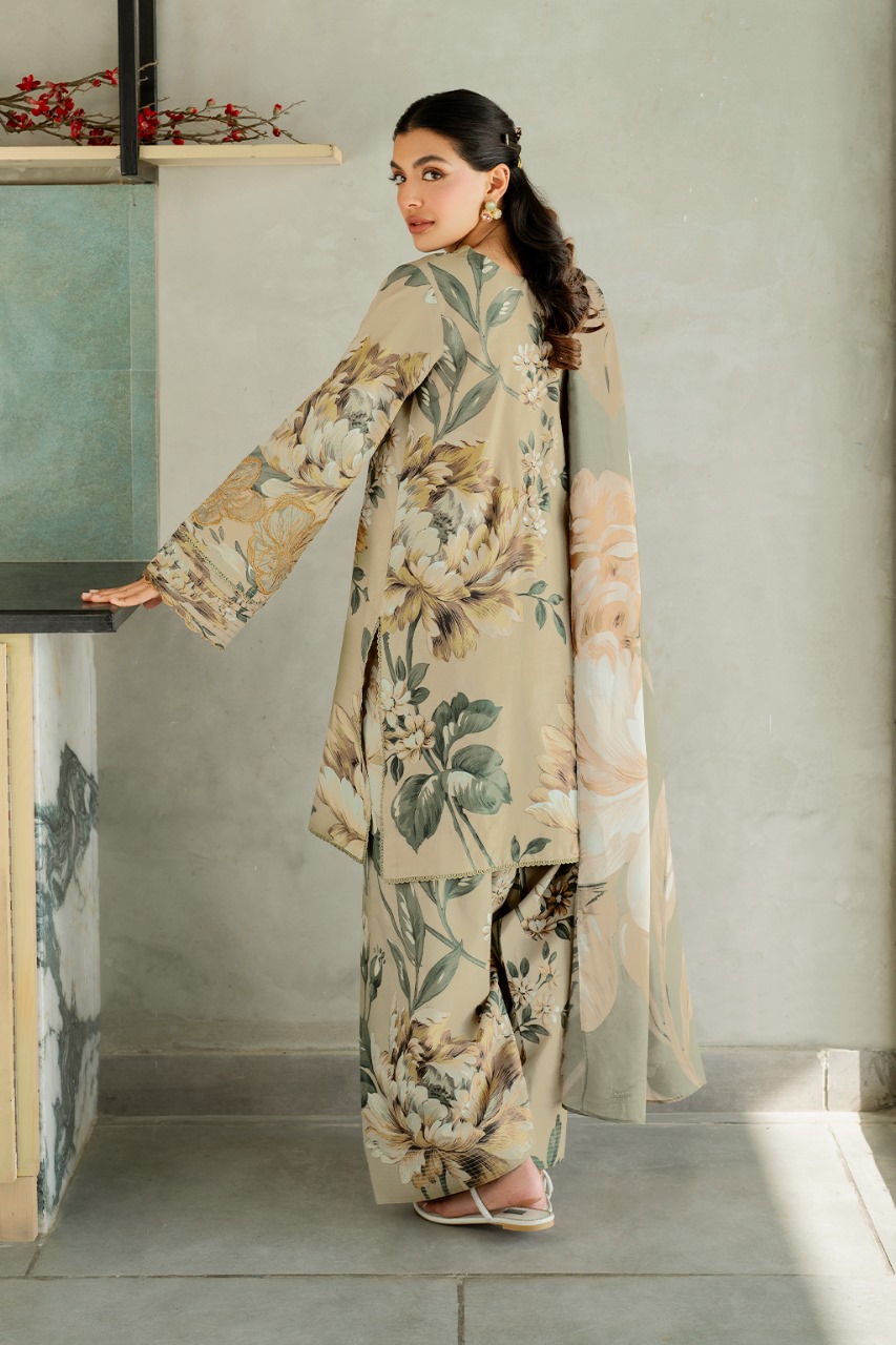Baroque Bana Doria 3PC Printed Suit - Image 2