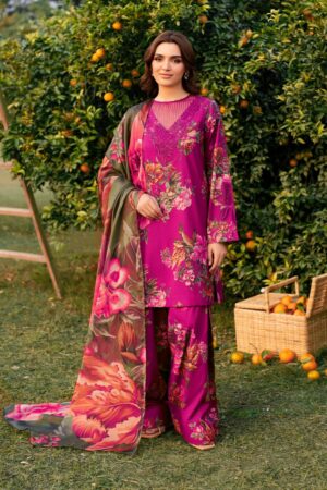 Baroque Bana Doria 3PC Printed Suit