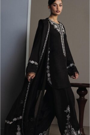 Zara Shahjahan Zarmin Emb Suit
