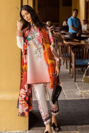 Digital Print 3 Piece Lawn Suit