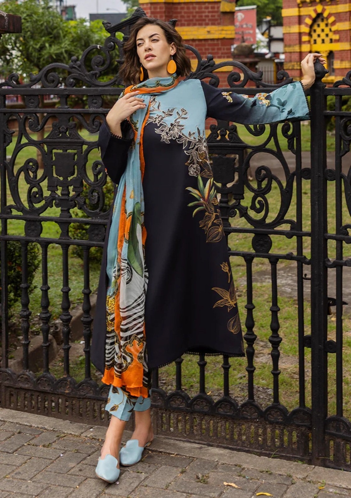 Digital Print 3 Piece Lawn Suit