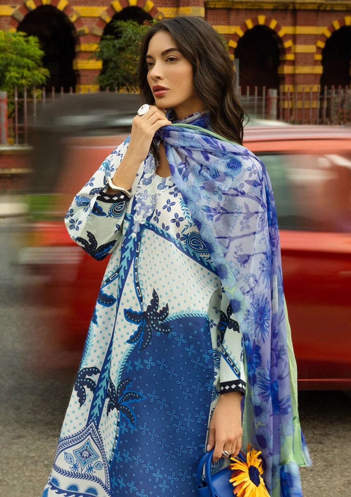 Digital Print 3 Piece Lawn Suit - Image 2