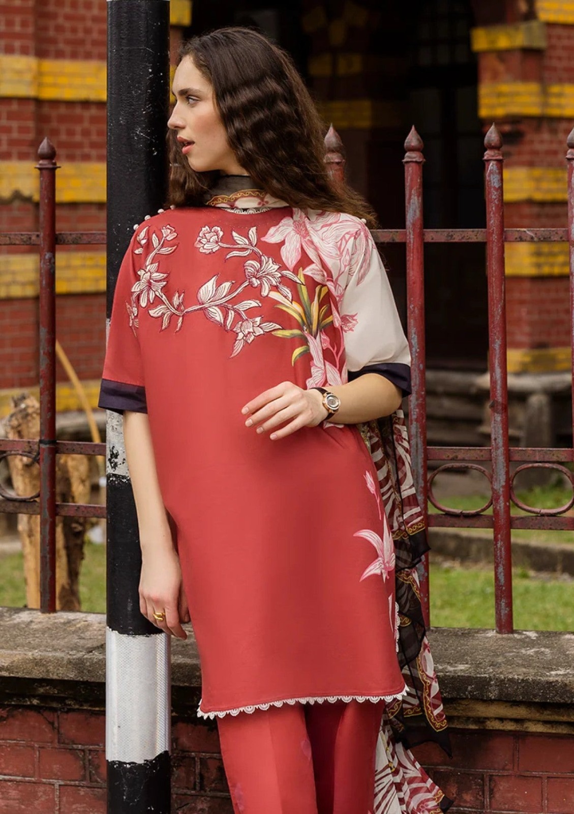 Digital Print 3 Piece Lawn Suit