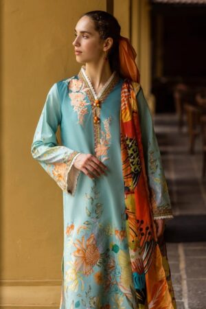 Digital Print 3 Piece Lawn Suit