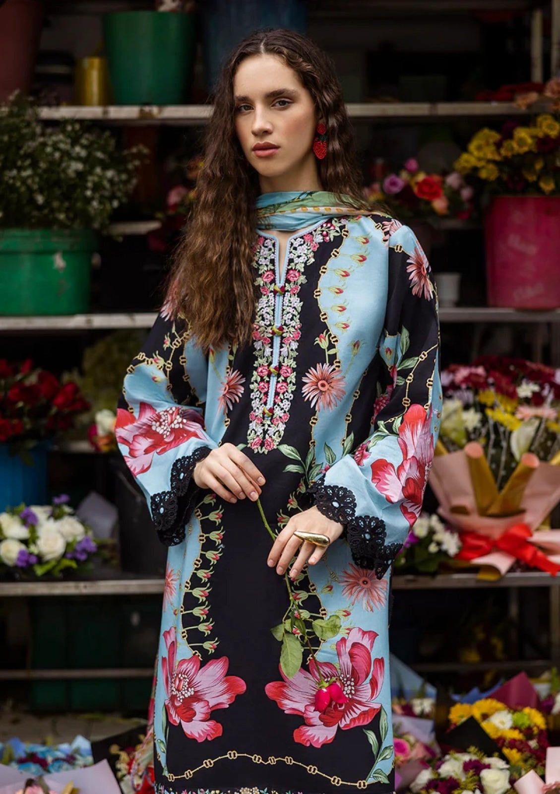 Digital Print 3 Piece Lawn Suit