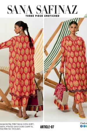 Sana Safinaz Bana Doria 3 Piece Lawn Suit
